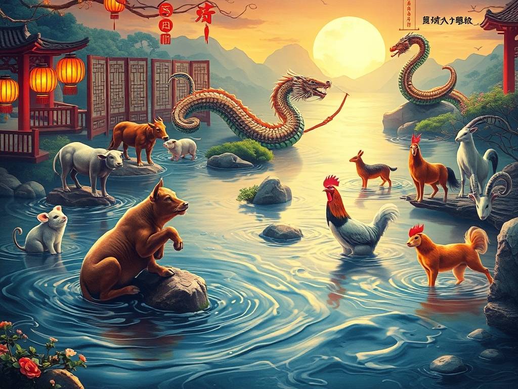 饿水命之十二生肖的命运