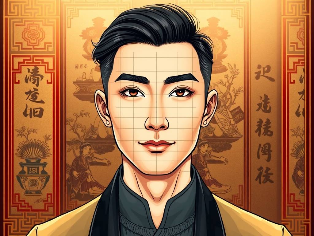 眉毛看相算命图解分析男命倒八字眉的好坏