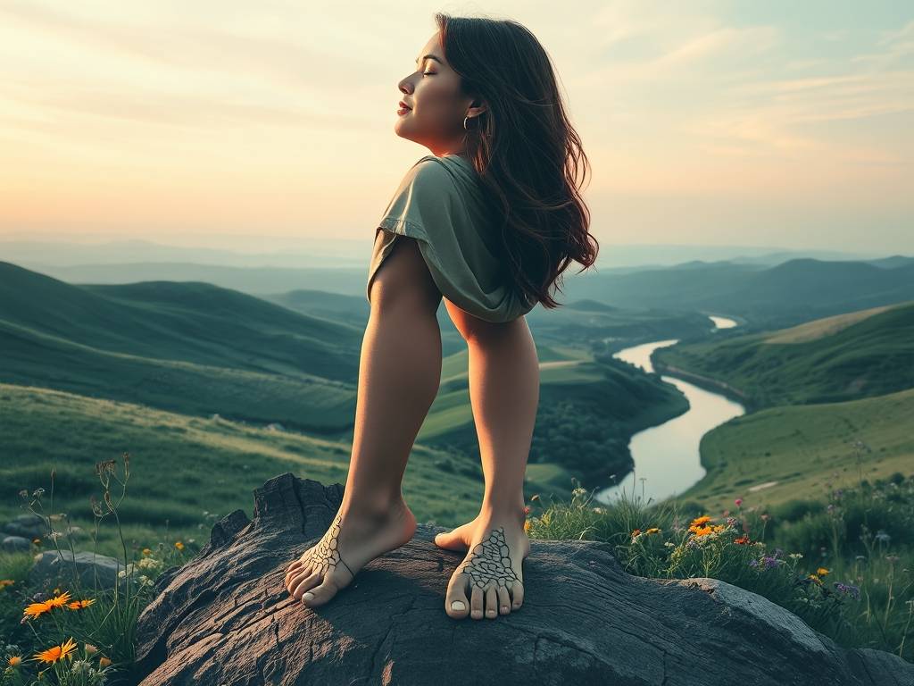 女人脚下的体相解析
