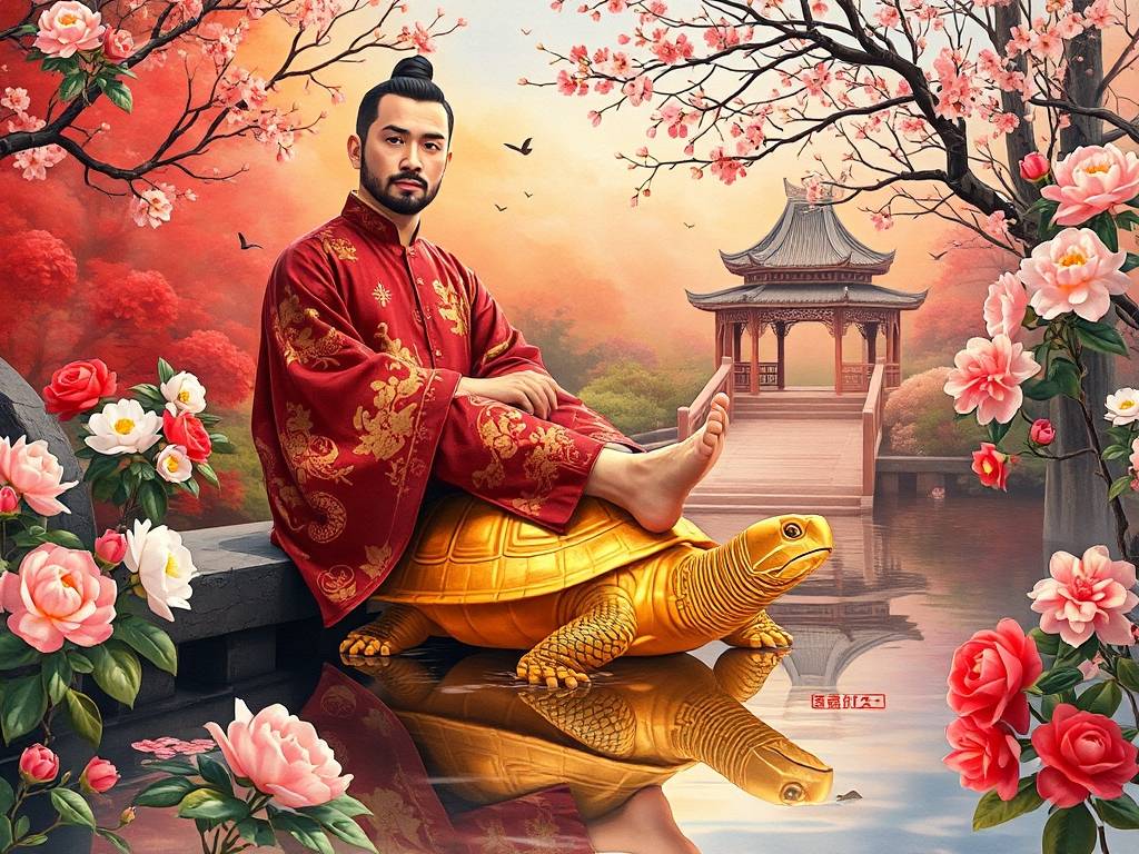 脚踏金龟必富贵的发财脚相