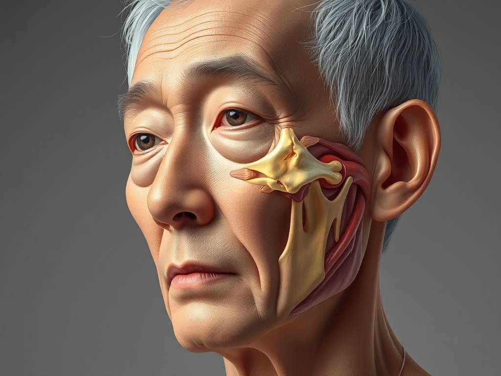 骨相学图解大全之垂针骨