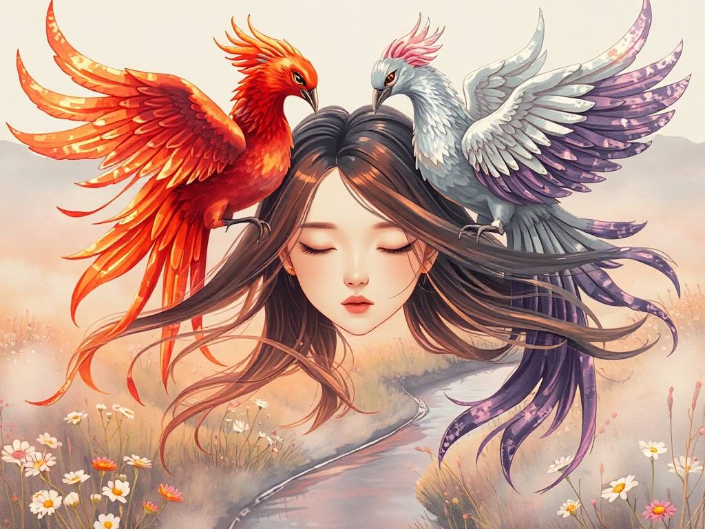 女孩头顶两个凤凰旋的寓意 女生凤凰旋解析