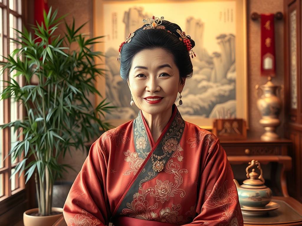 女人五十岁发家面相 人中深长晚年富贵