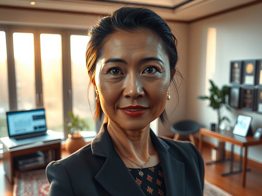 事业容易成(chéng)功的女人面相 努力奋斗获得成(chéng)绩
