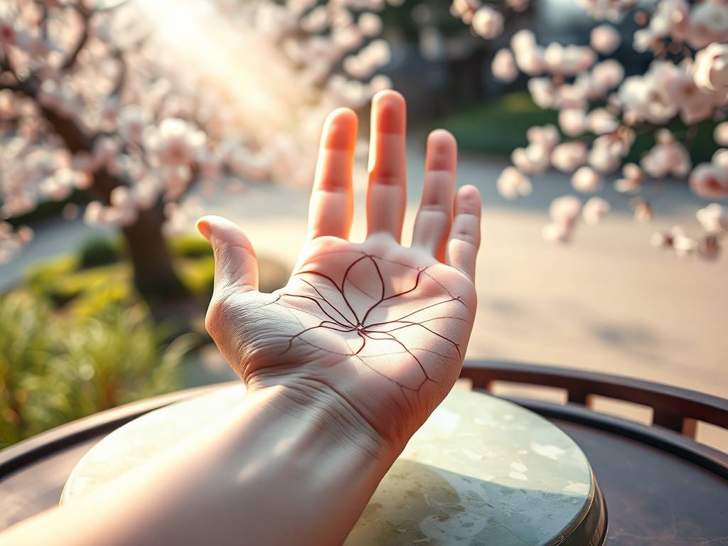 桃花线手纹 桃花纹的位置解析