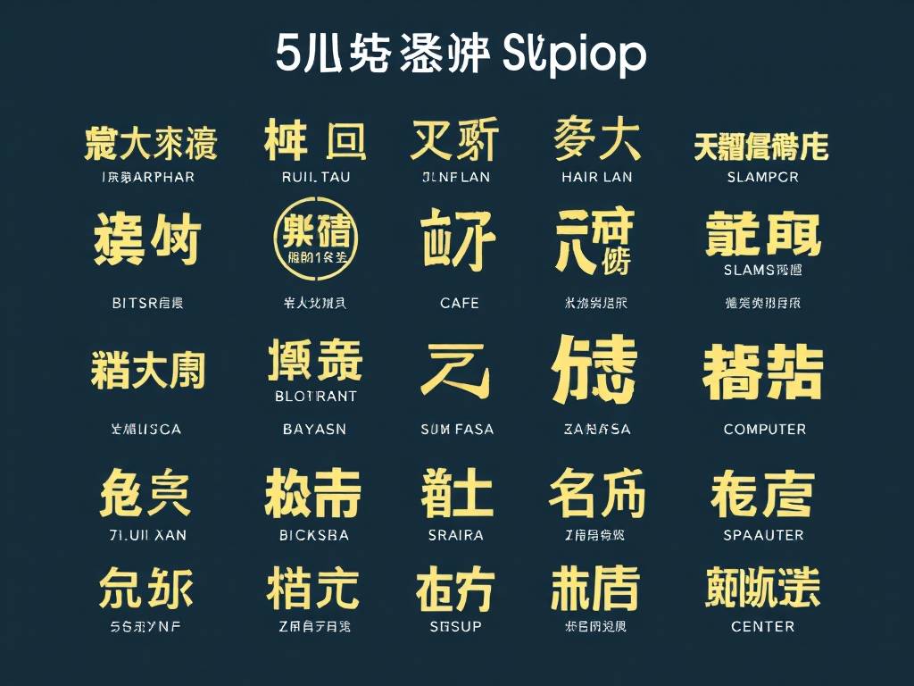 起店名字大全免费取名