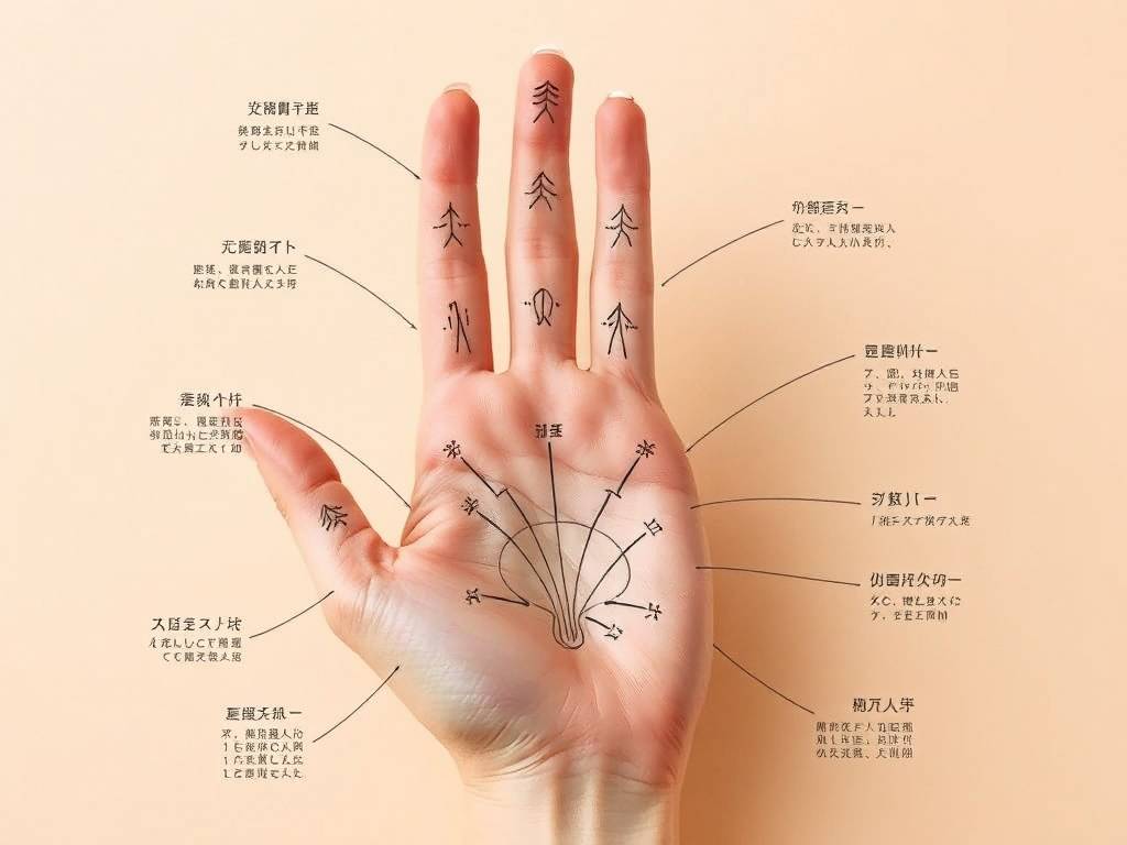 女生手纹线图解大全 女人的右手手相如何分析