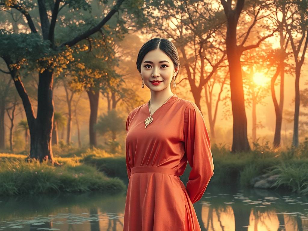 有福气的眉毛女 坦诚相待做事果断