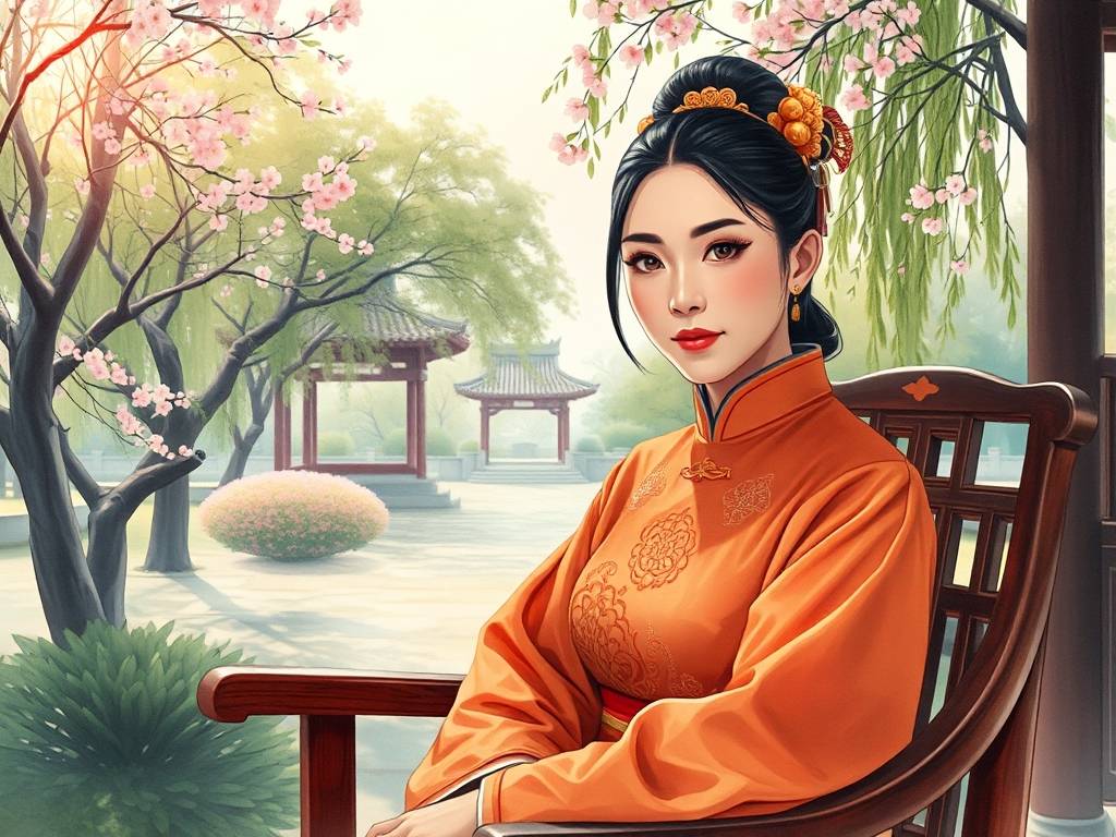 有福气的眉毛女 坦诚相待做事果断