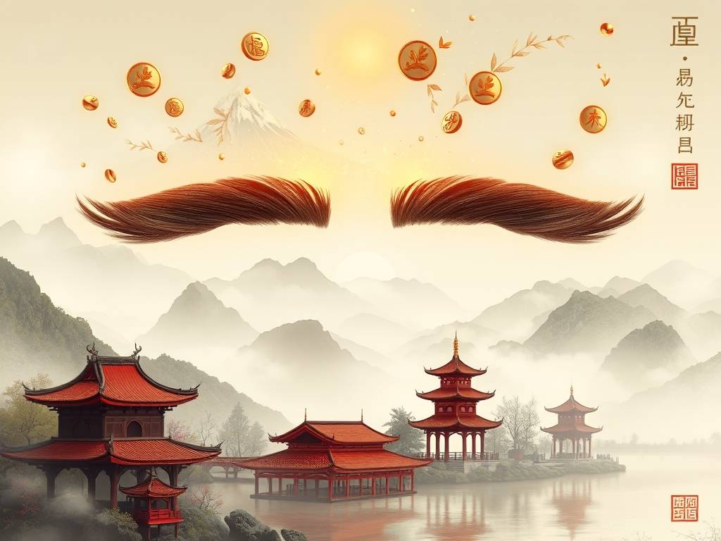 什么样的眉毛福气好 运势当头福气满满