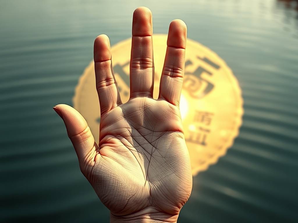 金钱线手相 财运深远不愁吃穿可长久富贵