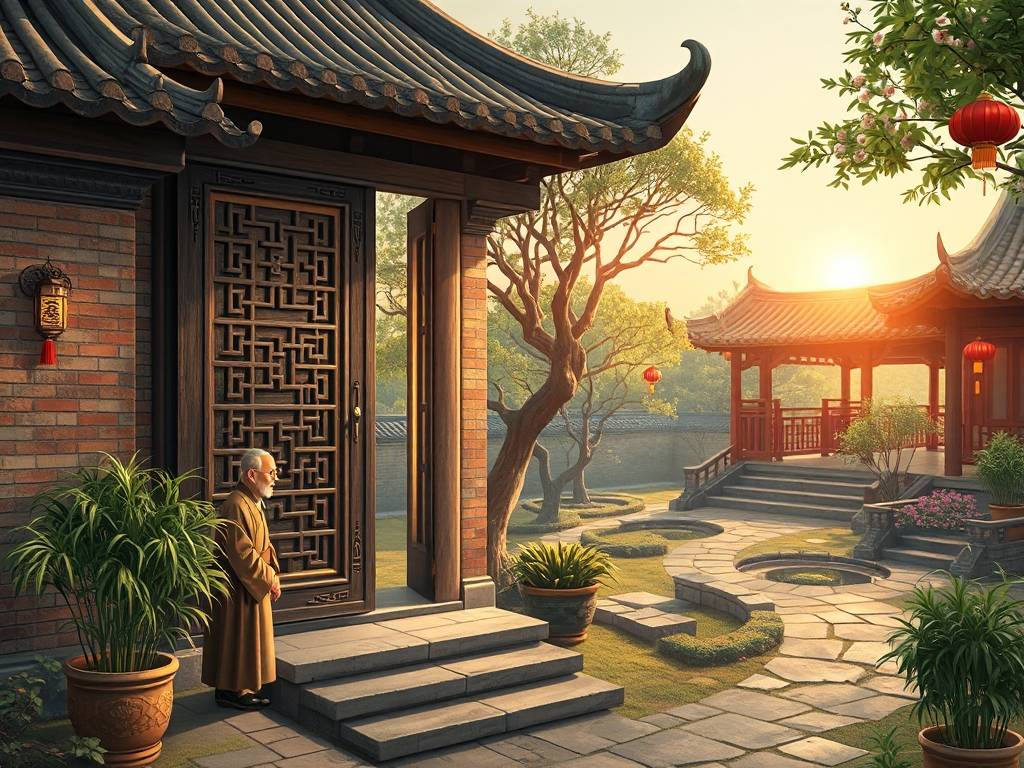 开斜门风水案例