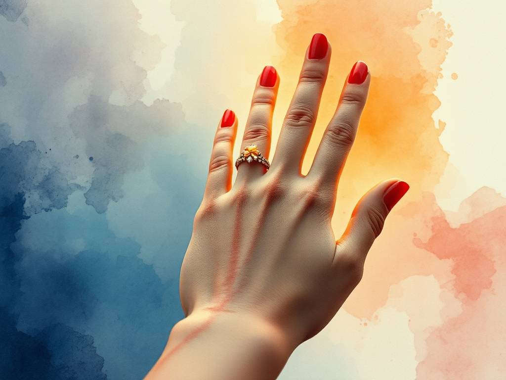 太招异性的女人手相 感情错综复杂犯桃(táo)花