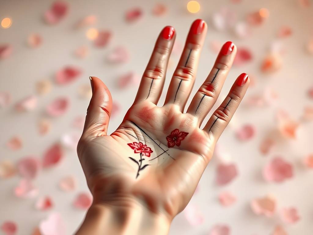 太招异性的女人手相 感情错综复杂犯桃(táo)花