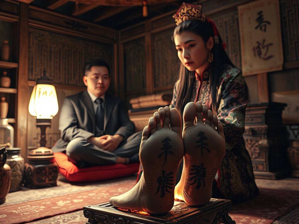 脚相看你财运