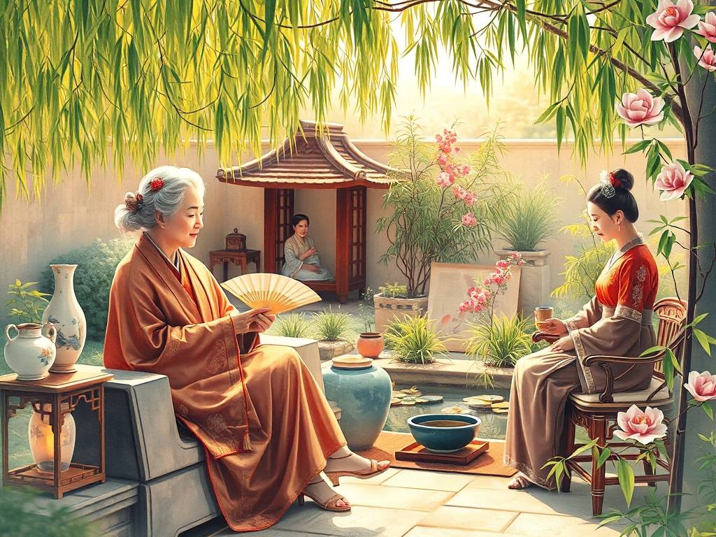 四两四女命一生的运气 晚年生活顺利