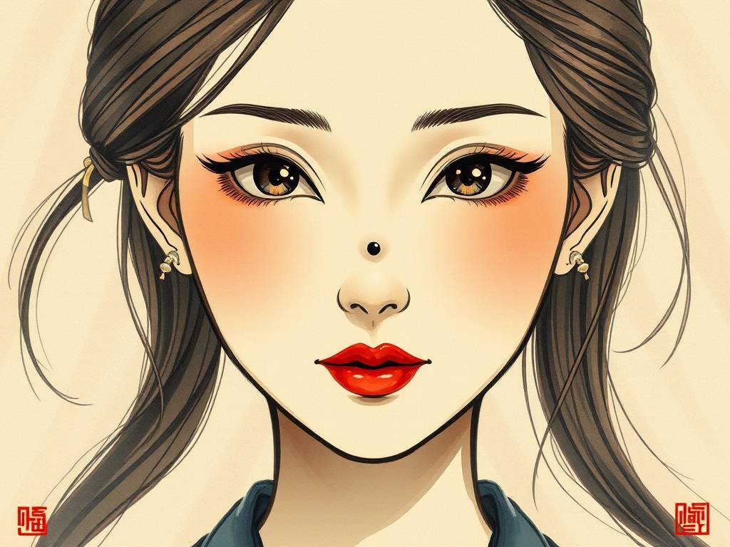 女人鼻子痣的位置与命运图解 鼻子长痣的女人面相分析