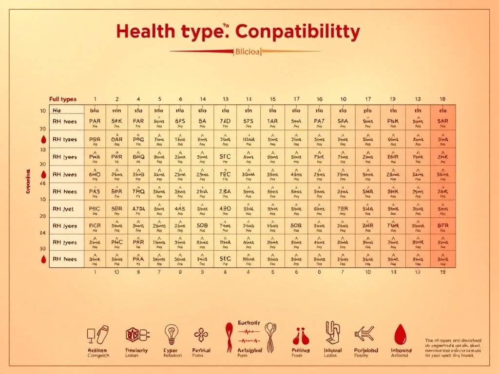 所有血型配对表图