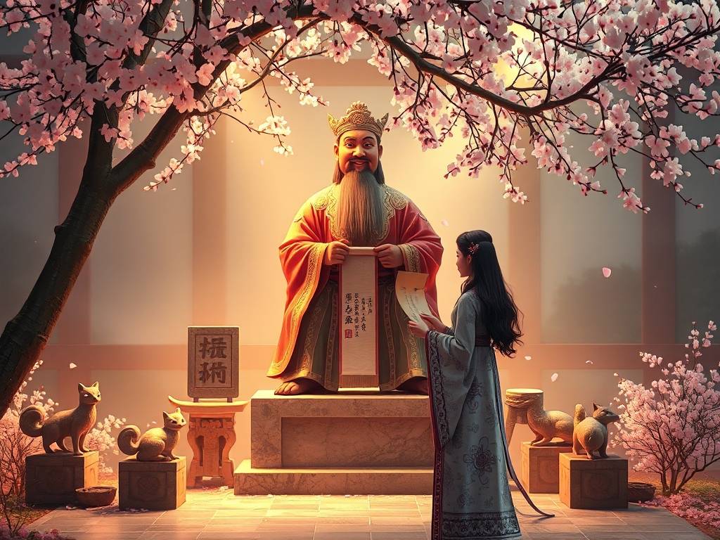 土地公灵签第六签求姻缘
