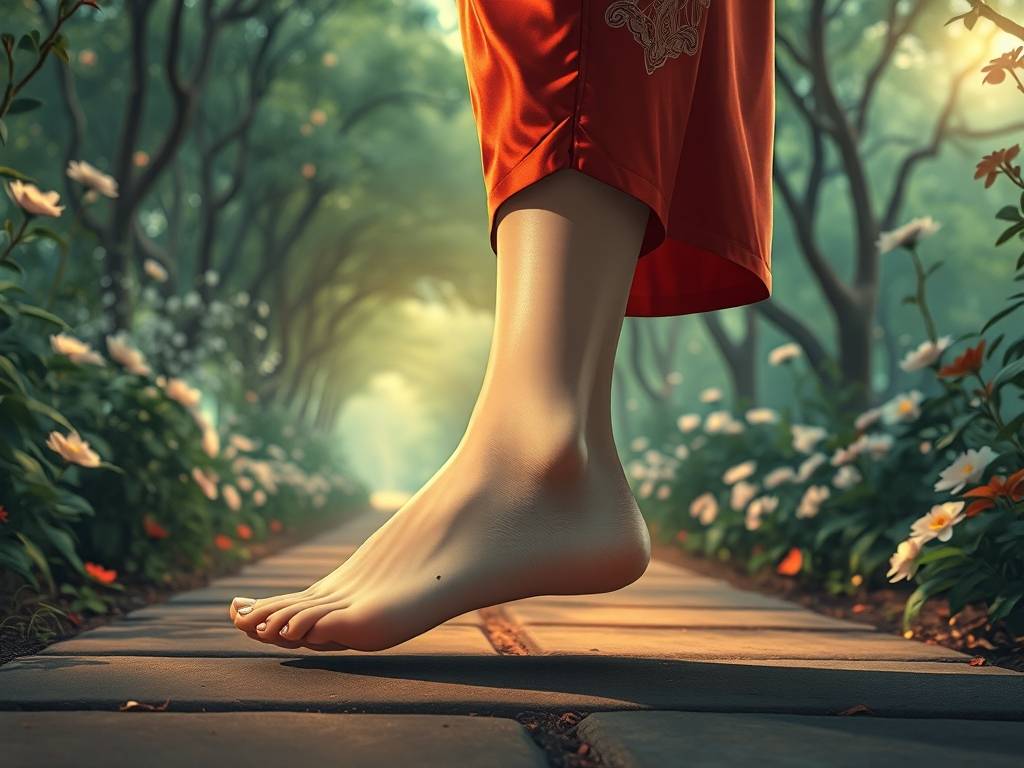 女人左脚侧面长痣图解 能聚财且财富运势很好