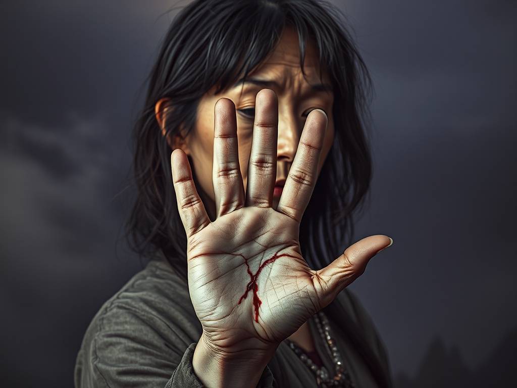 手掌纹路不清晰的女人 生命线模糊不清则性情极端情绪偏激