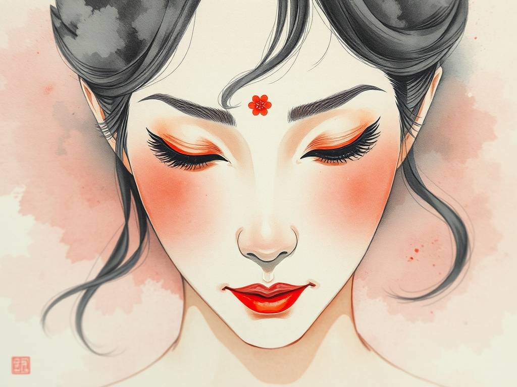 桃花痣的正(zhèng)确位置图片 印堂有痣为桃花痣易有桃花劫