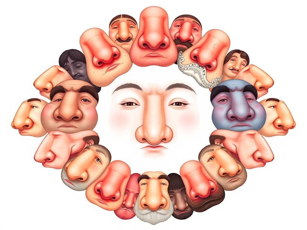 二十种鼻形大全图解 伏犀鼻代表大富大贵