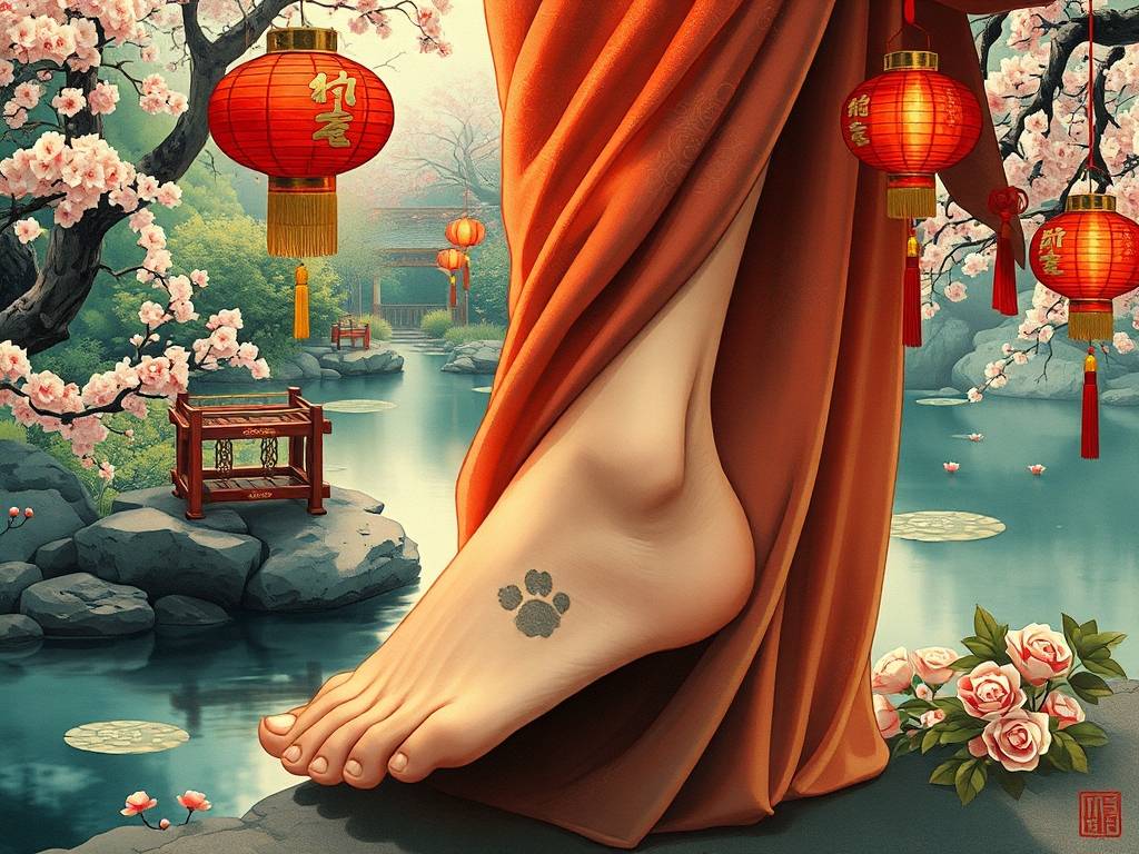 右脚踝长痣富贵图解 右脚踝有痣代表什么含义