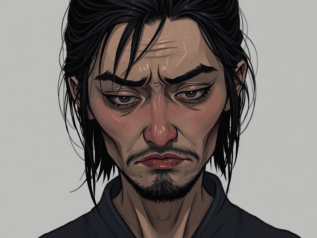 一脸苦相的人有什么特征 鼻子基底凹陷