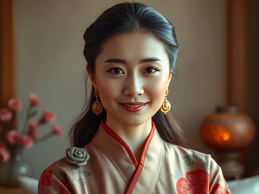 旺夫型的女(nǚ)人的面相 额头饱满圆滑