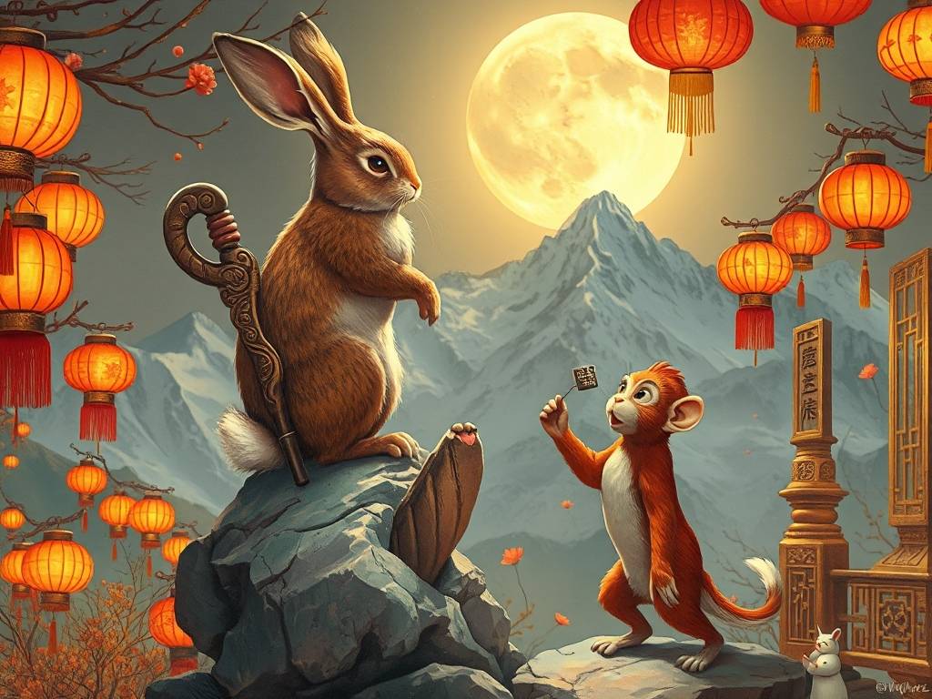 卯兔申猴