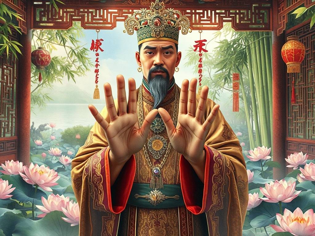 超级富翁田字纹手相 人生富贵资产丰厚