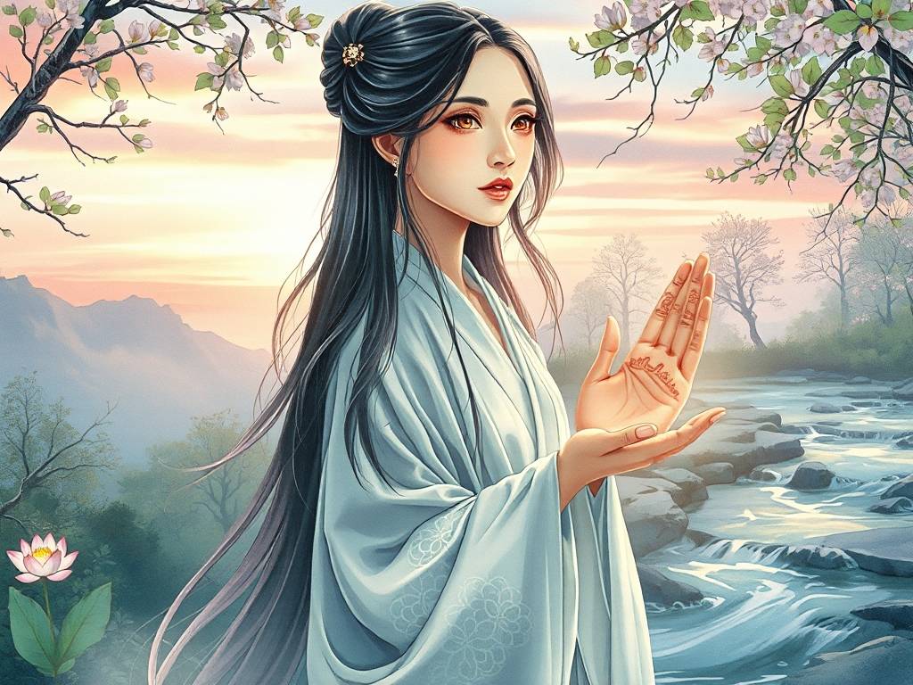身上有彿(fú)缘的女人特征 与彿(fú)有缘的手相莲纹
