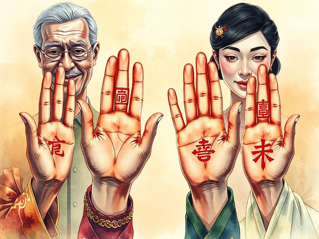 四种巨富手相 财帛纹较多是富贵手相