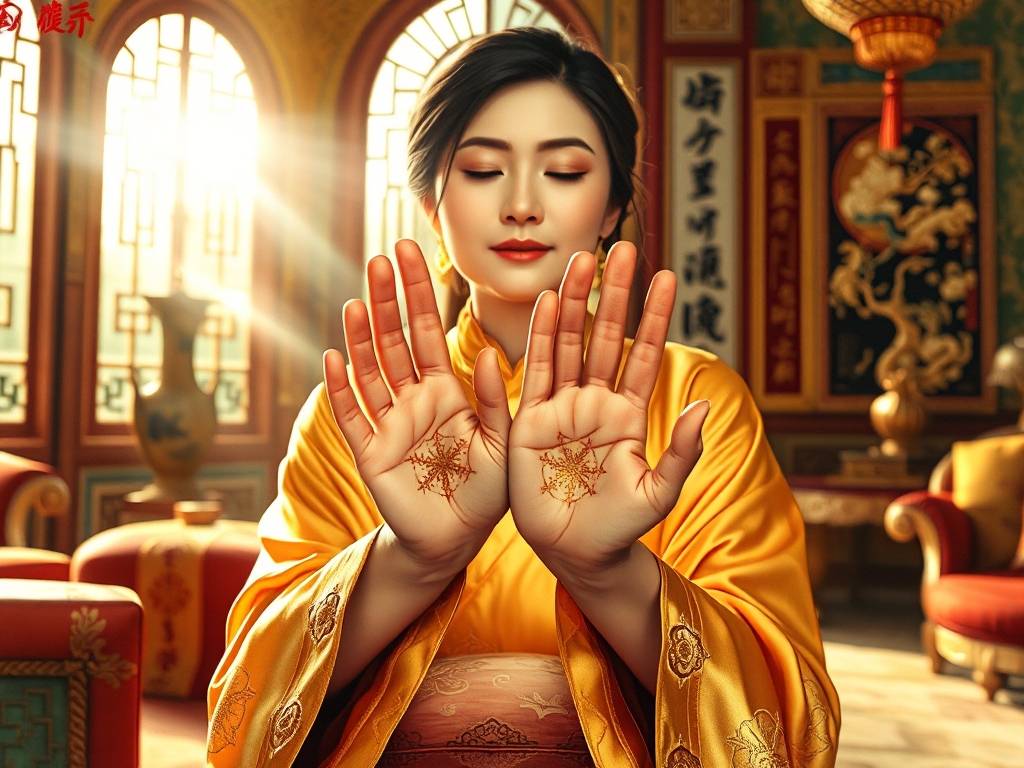 最有富贵命的女人手相 金星(xīng)纹生活安逸