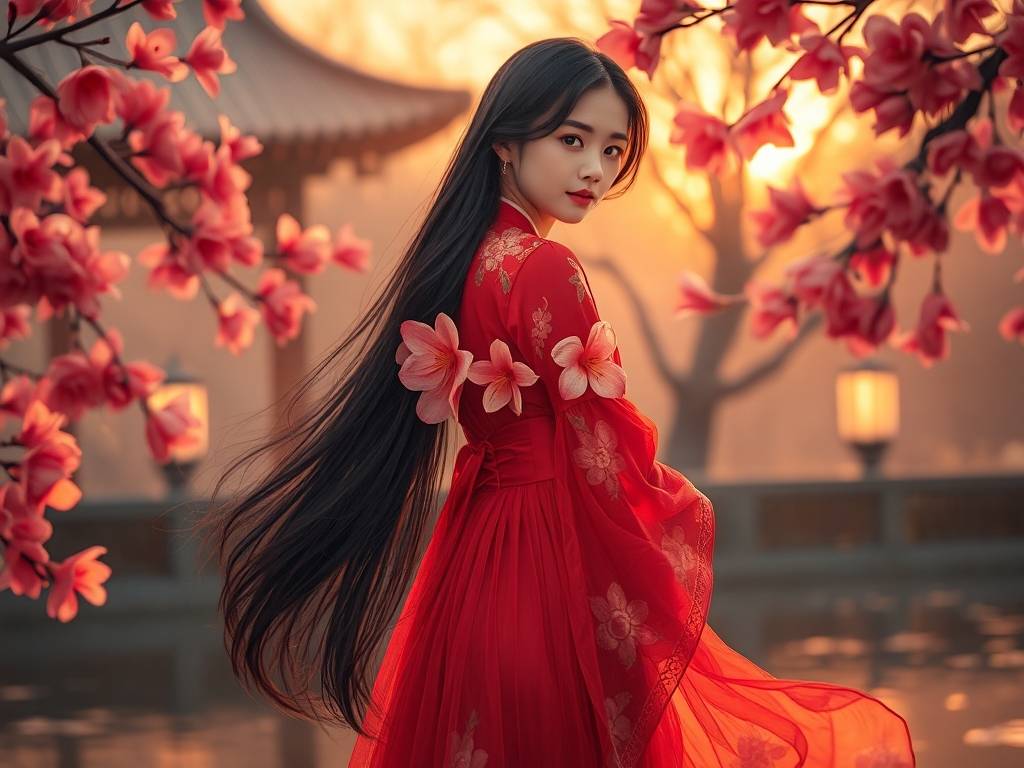 四朵正缘桃花的女孩 八字里有红艳桃花的人(rén)
