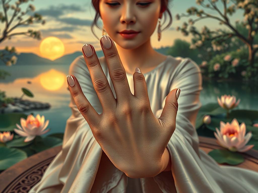 女人手相如何看出是否富贵 女人有财的手纹图