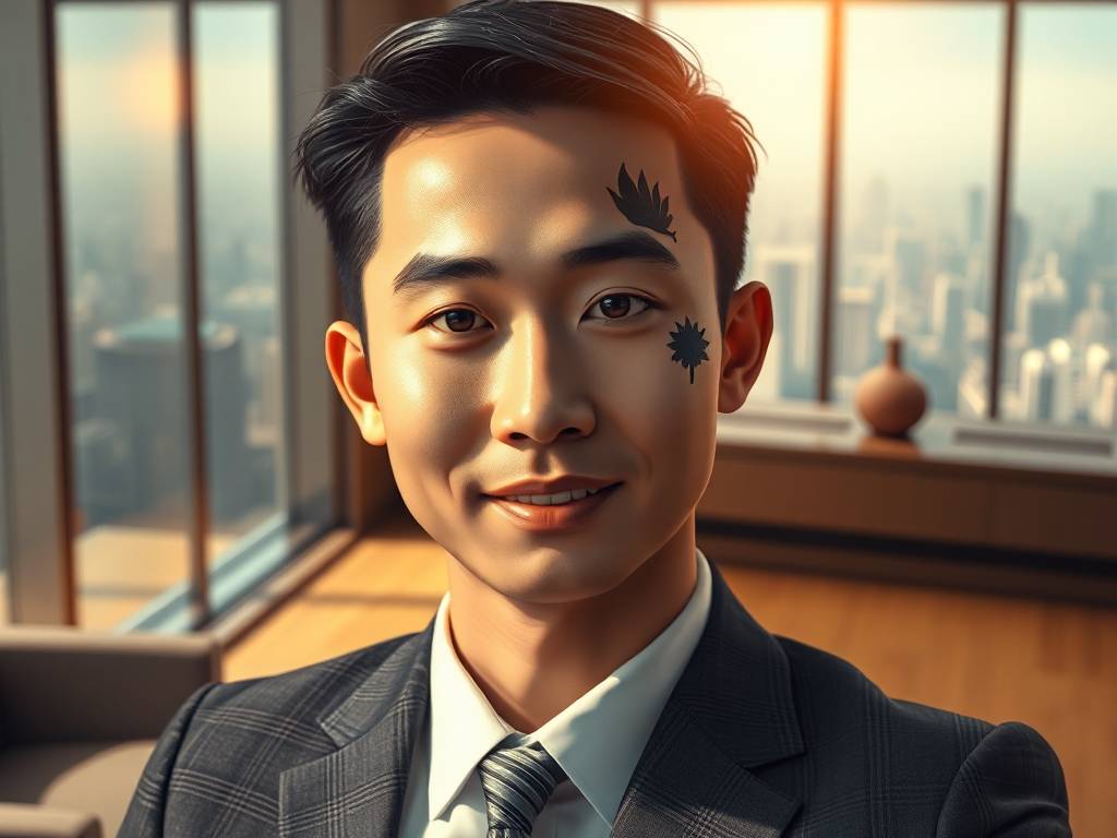 印堂有痣偏右图解 偏左痣财富不断
