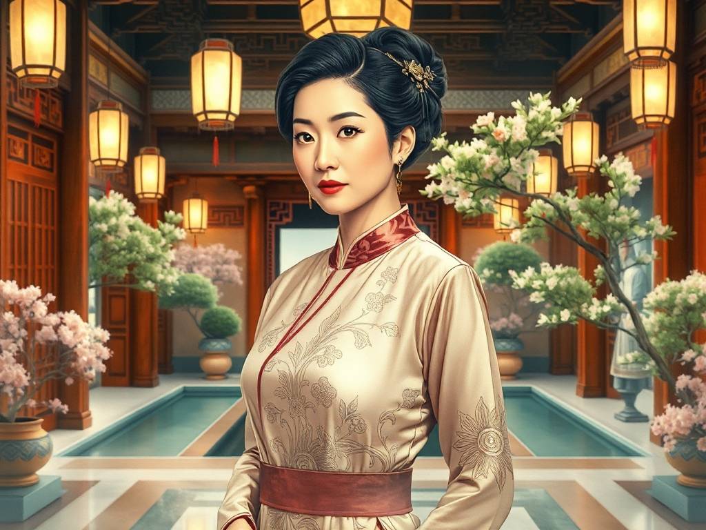 鼻子大下巴尖的人女人面相 算得上是阔太太