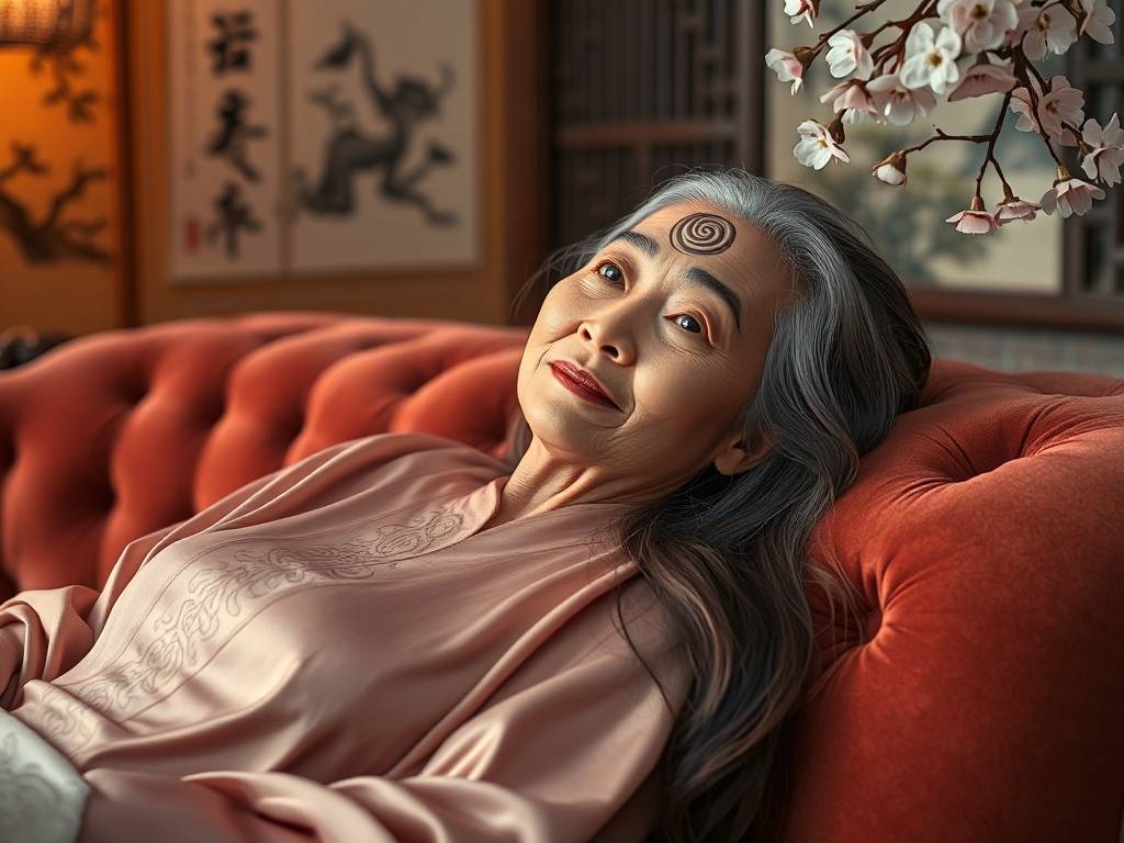女人额头中间有川字纹好不好 長(zhǎng)寿可看尽人间繁华