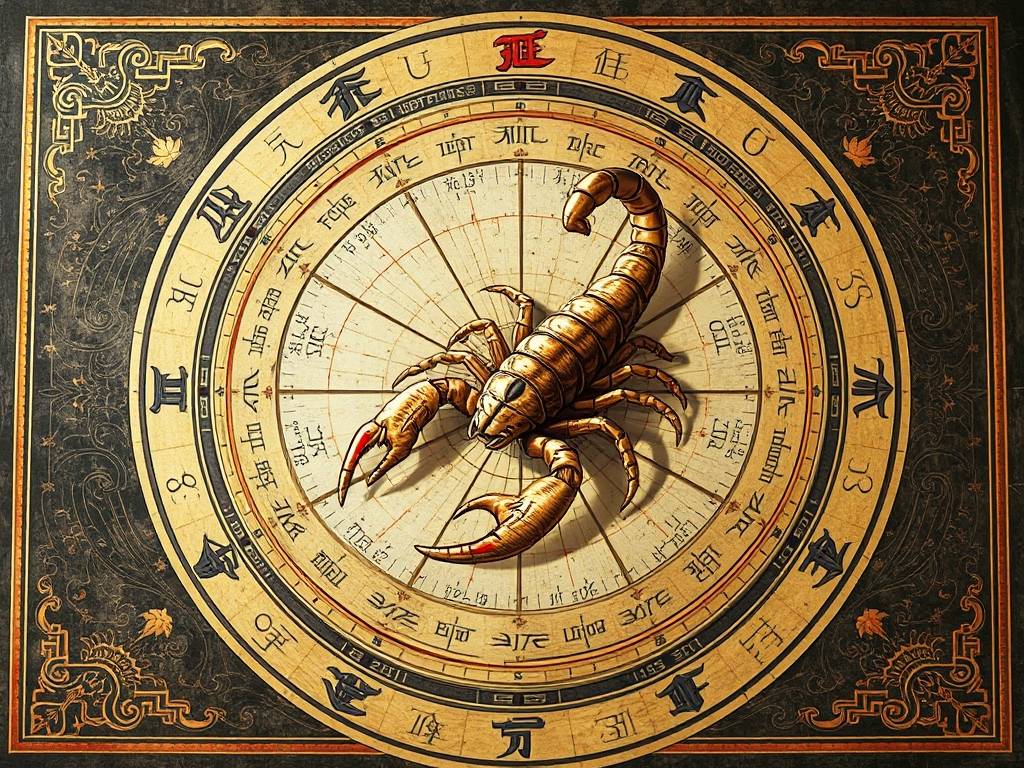 天蝎座财富曲线图𠃊U大叔