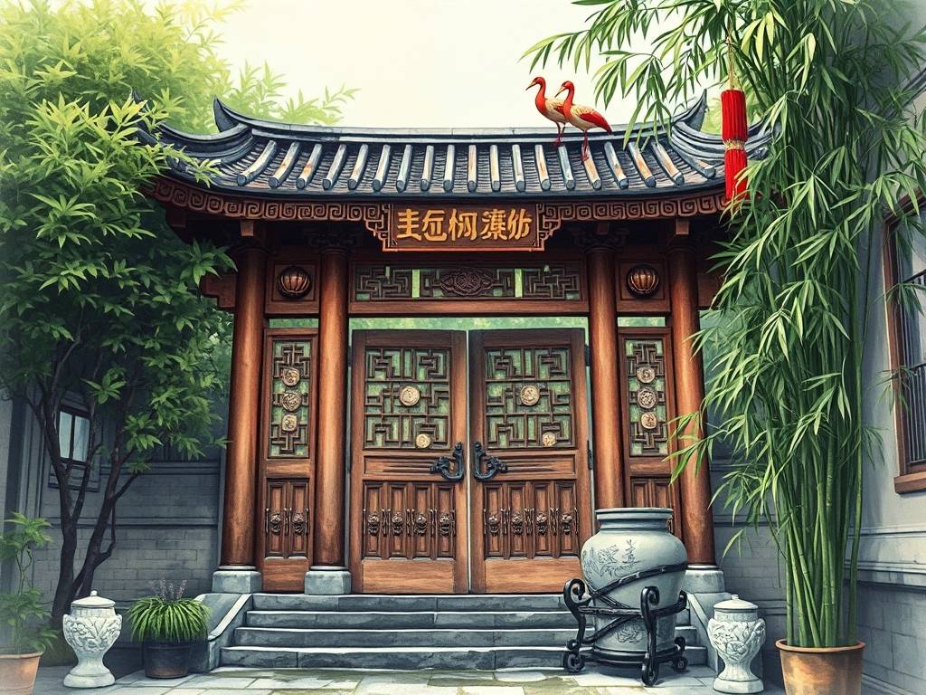 家庭大门风水大忌
