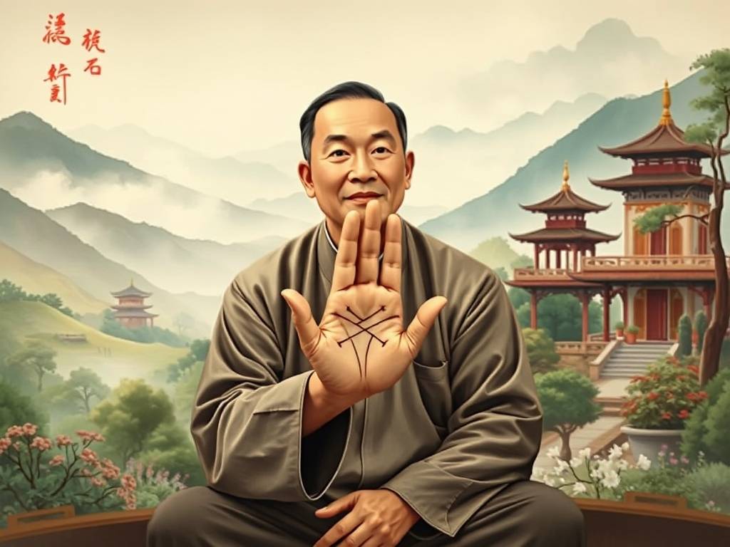 男人命好的手相 财运线和婚姻线相交则生活美满