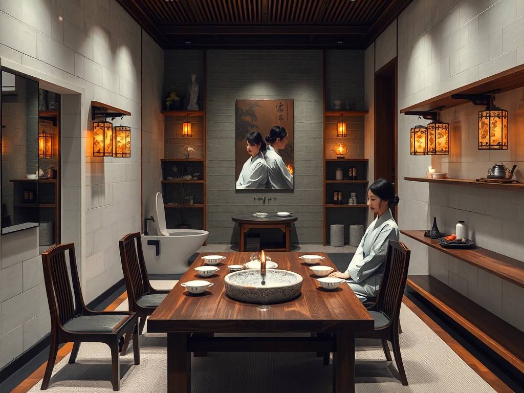 卫生间正对餐厅风水