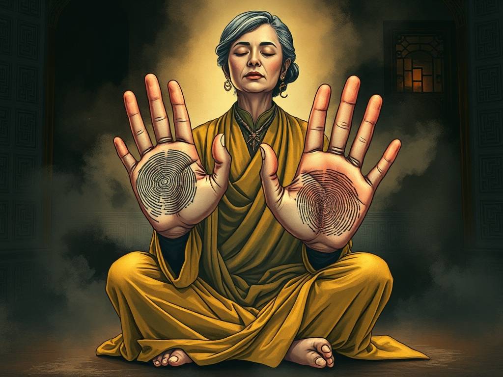 手指指纹圆圈(quān)和簸箕 左手一个斗右手三个斗的女人命运
