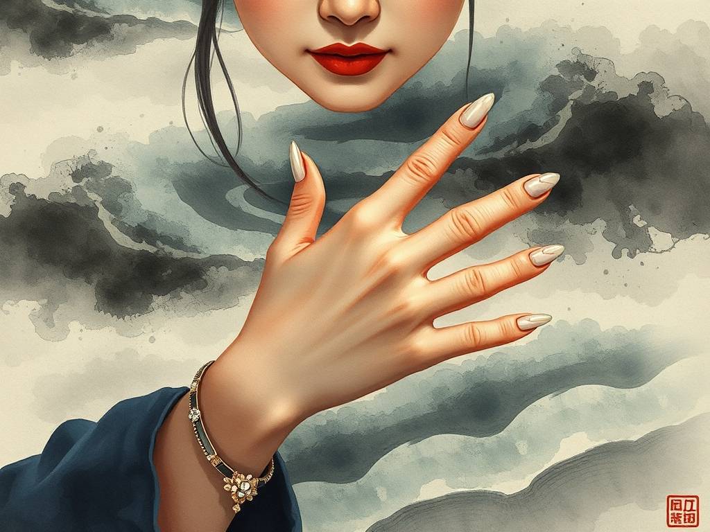 女人右手感情线尾部开叉 小分支表(biǎo)有桃花运