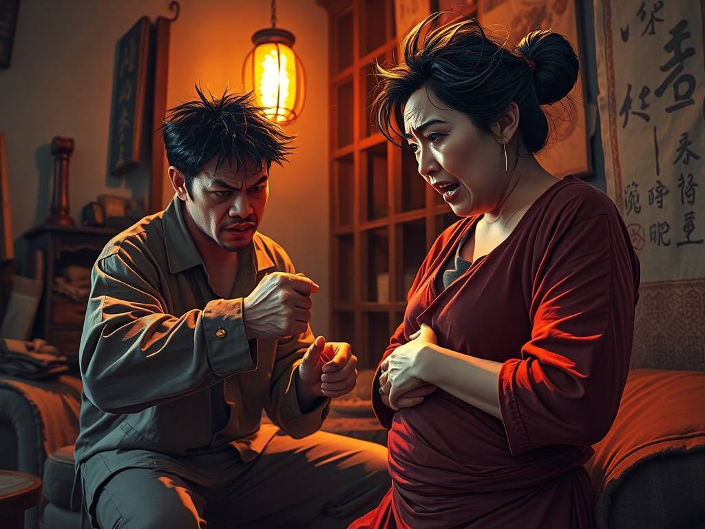 在争吵中会打老婆的命局特征  八字日坐比劫脾气暴躁
