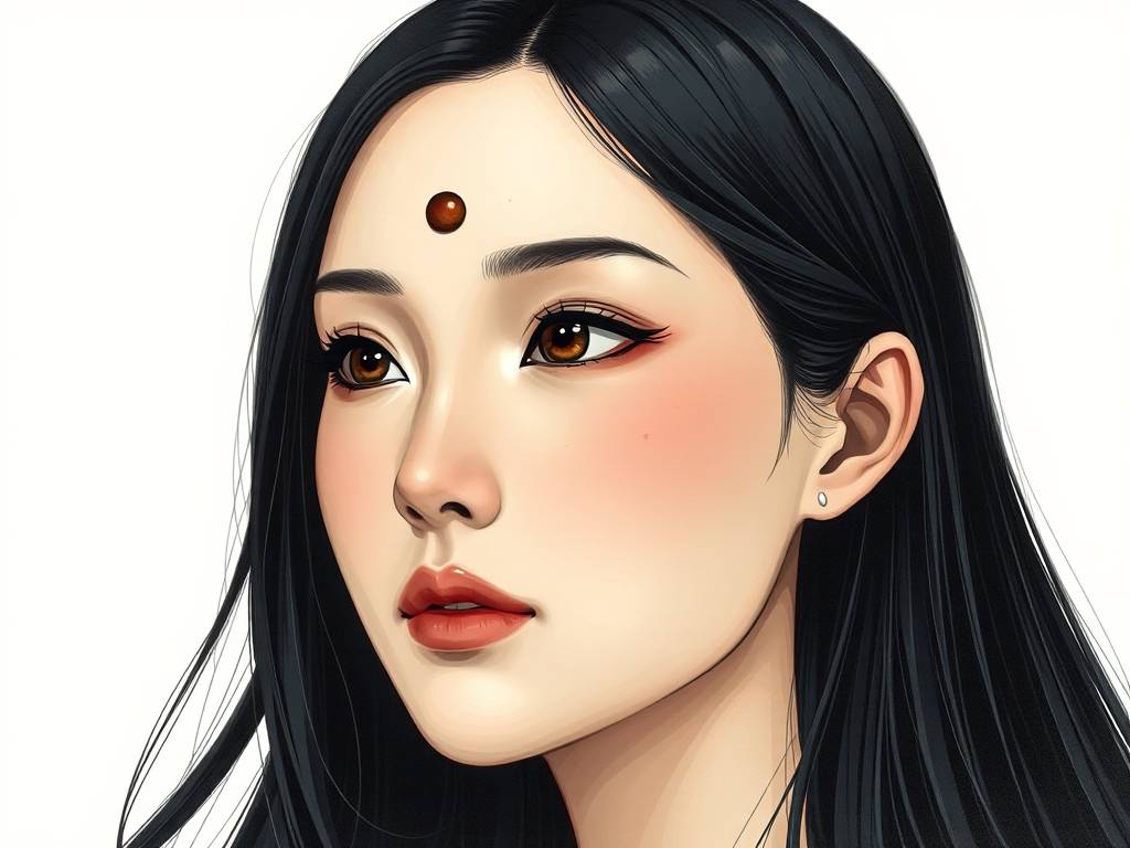 眼睛周围的痣相图解 女人右眼上方痣相最准图