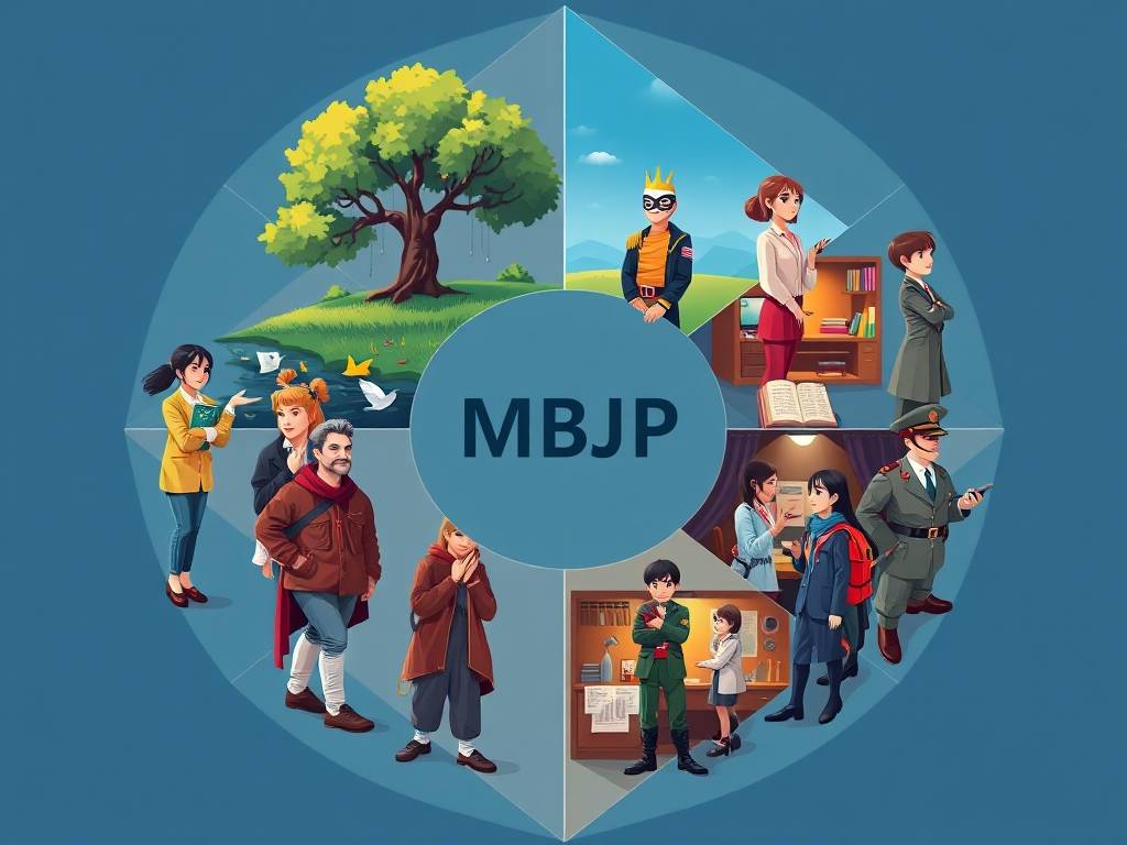 mbti十六型人格介绍图