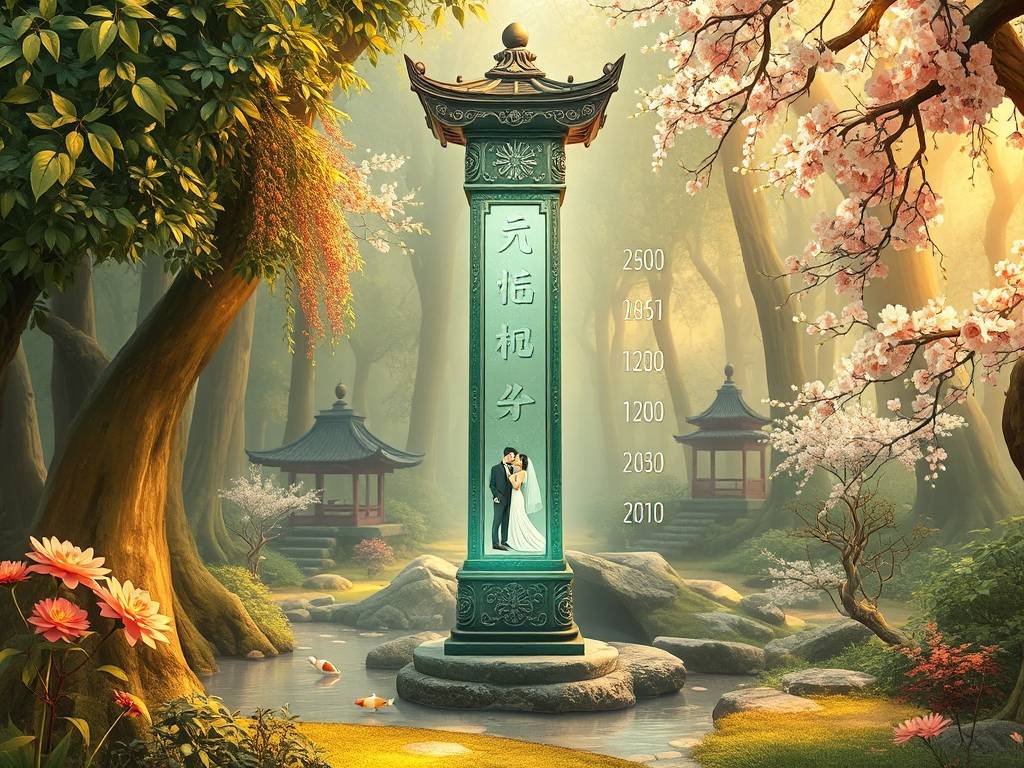 日柱看正缘出现年份图 测一(yī)下自己什么时候结婚